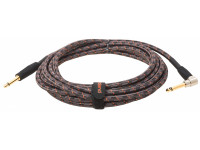 <b>Roland RIC-G20A GOLD Series Cabo Audio Instrumento Jack reto/angulado mono 6m Revestimento em Malha Garantia Vitalícia</b> <b>Roland RIC-G20A GOLD Series Cabo Audio Instrumento Jack reto/angulado mono 6m Revestimento em Malha Garantia Vitalícia</b>